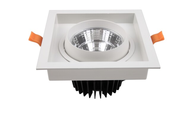 G15系列單頭COB格柵射燈25W G15系列單頭COB格柵射燈25W