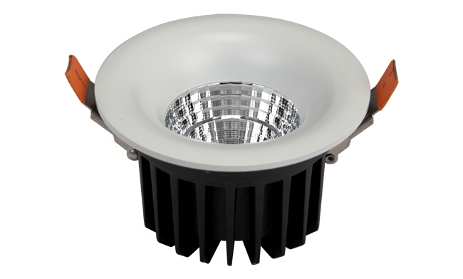 LED15W  COB深孔喇叭口筒燈開孔110mm黃光/白光/中性光 LED15W  COB深孔喇叭口筒燈開孔110mm黃光/白光/中性光