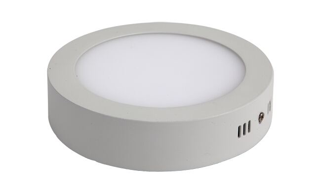LED 12W 圓形明裝面板燈 外形尺寸170x40mm 白光中性光黃光 LED 12W 圓形明裝面板燈 外形尺寸170x40mm 白光中性光黃光