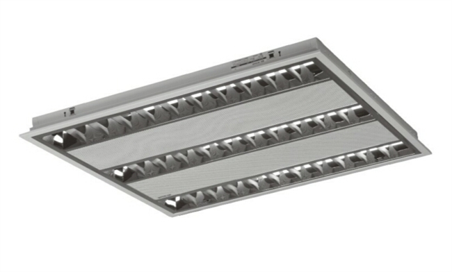 T8  3x20W 嵌入式豪華型格柵燈盤600x600mm 595x595mm 605x605mm (I格/V格) T8  3x20W 嵌入式豪華型格柵燈盤600x600mm 595x595mm 605x605mm (I格/V格)