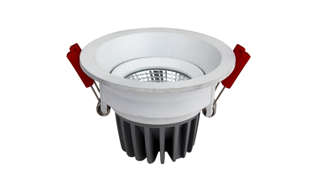 LED 7W 圓形COB深孔嵌燈 可調(diào)角度 開孔80mm  黃光白光中性光 LED 7W 圓形COB深孔嵌燈 可調(diào)角度 開孔80mm  黃光白光中性光