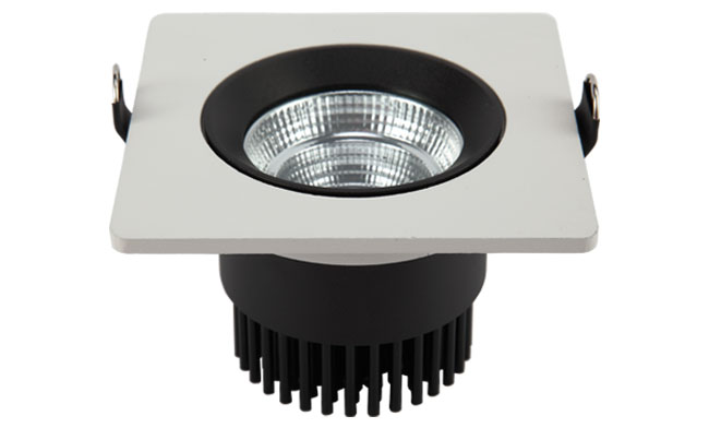 LED 3寸 9W  方形cob嵌燈 開孔90mm黃光白光中性光 LED 3寸 9W  方形cob嵌燈 開孔90mm黃光白光中性光