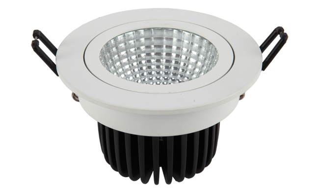 LED 7W COB嵌燈 可調角度 開孔70mm 黃光白光中性光 LED 7W COB嵌燈 可調角度 開孔70mm 黃光白光中性光