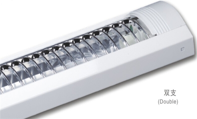 T8燈管支架 2x40W  電感 弧線形雙支支架 1330x165x55mm T8燈管支架 2x40W  電感 弧線形雙支支架 1330x165x55mm