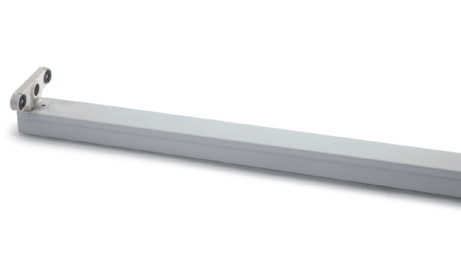 T8  2X18W LED燈管支架  雙支支架/單支身1232X100X70mm T8  2X18W LED燈管支架  雙支支架/單支身1232X100X70mm