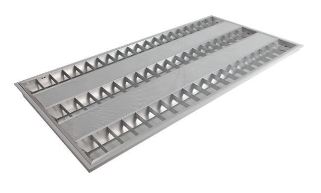 T5格柵燈 1200x600mm 格柵燈盤嵌入式豪華型 3x28W  605x1205mm T5格柵燈 1200x600mm 格柵燈盤嵌入式豪華型 3x28W  605x1205mm