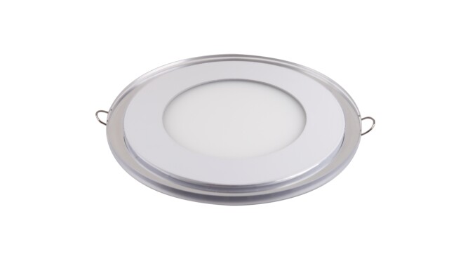 LED面板燈 12W圓形超薄雙色圓形面板燈 開孔Φ115mm 白光藍(lán)邊 可分段控制光色 LED面板燈 12W圓形超薄雙色圓形面板燈 開孔Φ115mm 白光藍(lán)邊 可分段控制光色