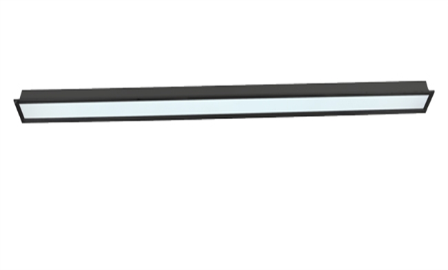 36W LED線槽燈 120X2400mm 黑色 白光中性光黃光 36W LED線槽燈 120X2400mm 黑色 白光中性光黃光