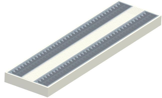 LED教室殺菌防眩燈 1200x300x55mm 36W LED教室殺菌防眩燈 1200x300x55mm 36W